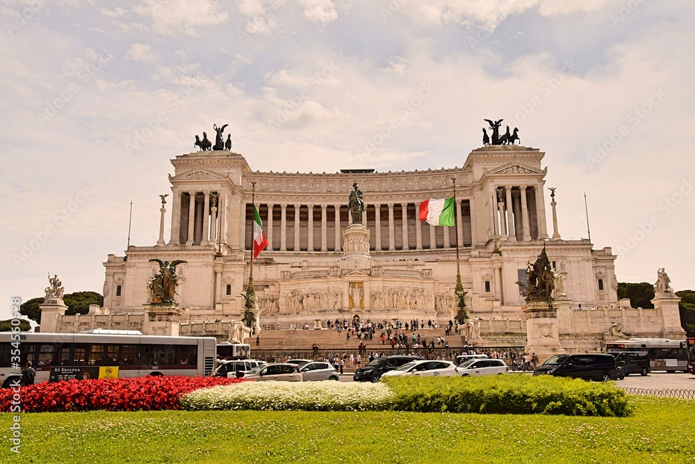Naklejka premium Venetian square in Rome