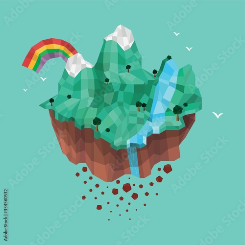 Floating island