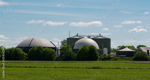 Biogasanlage zur Stromerzeugung und Energiegewinnung 