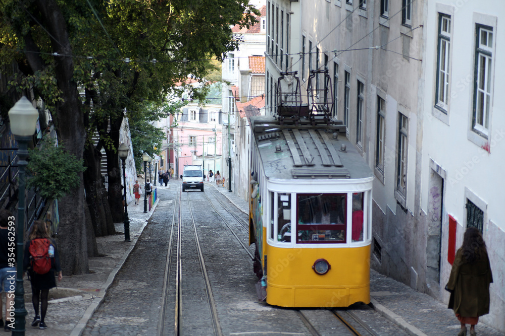 tram in lisbon
