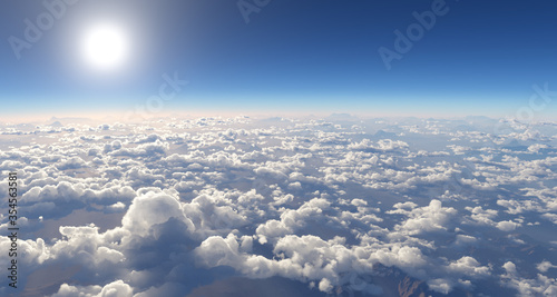 above the clouds 2 (3D render)