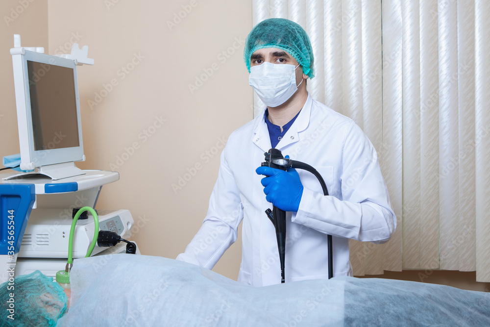 Fototapeta premium Gastroscopy, endoscopy.