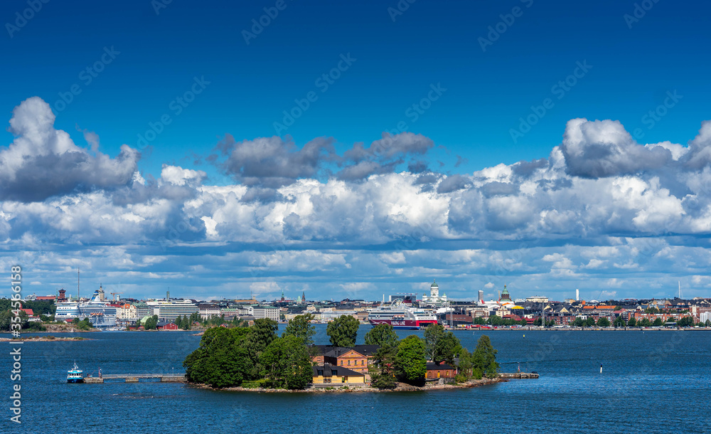 view of the city of helsinki
