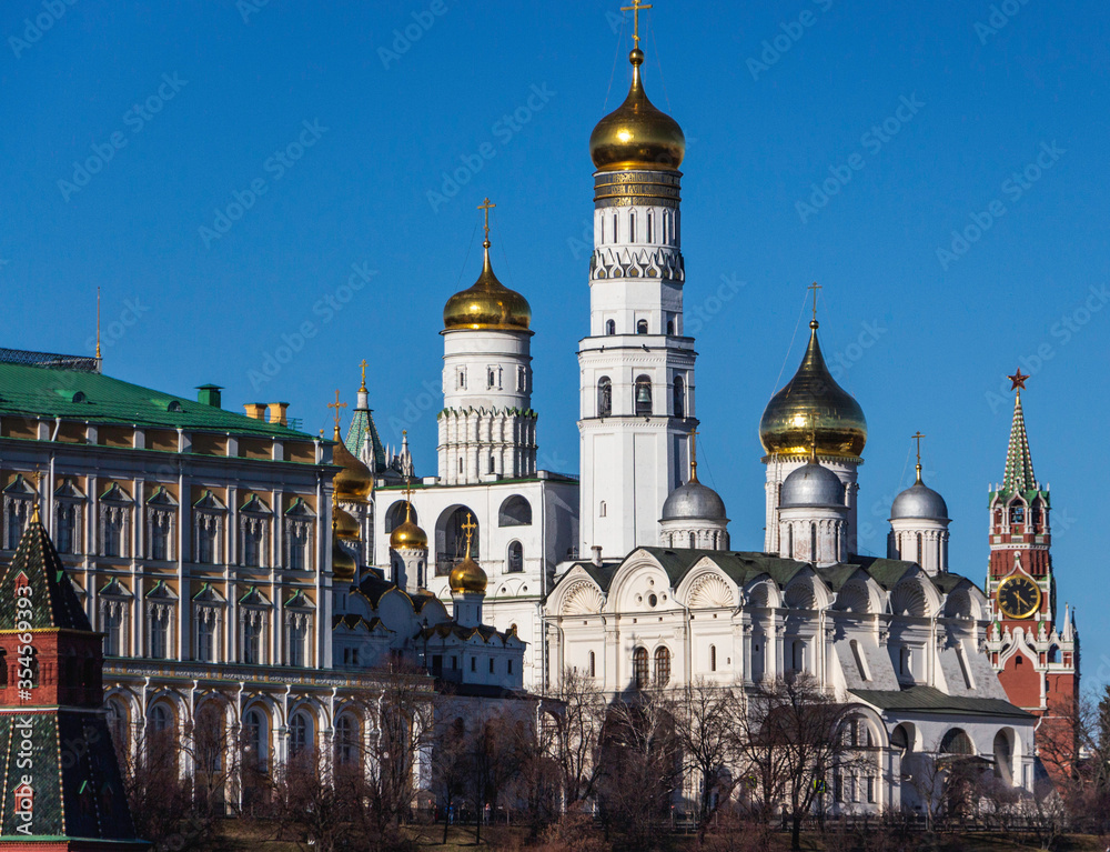 MOSCOW RUSSIA KREMLIN IVAN THE GREAT BELL TOWER