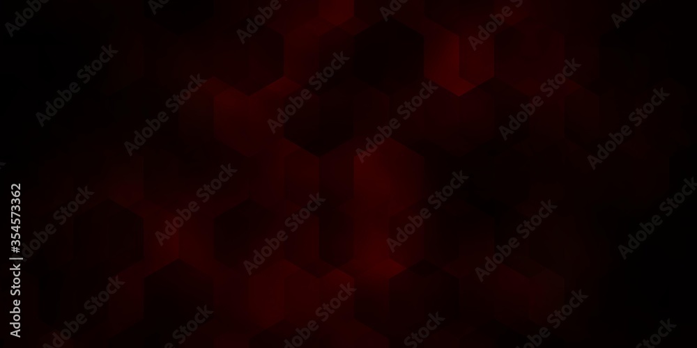 Dark Brown vector layout with hexagonal shapes. Dark Brown vector layout with hexagonal shapes.