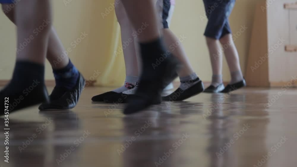 feet of children engaged in physical education feet of children engaged in physical education