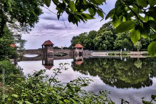 Palmengartenwehr Leipzig. photo