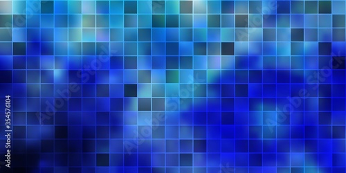 Light BLUE vector background in polygonal style.