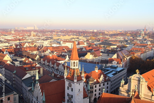 panorama of München