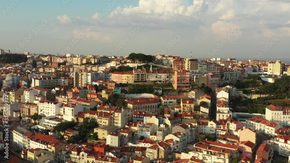 Panoramic in the center of Lisbon, Lisboa, Portugal. Panoramic in the center of Lisbon, Lisboa, Portugal.