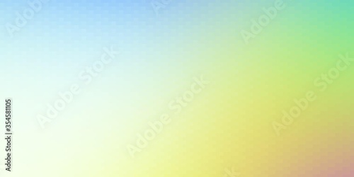 Light Multicolor vector backdrop with rectangles. Illustration with a set of gradient rectangles. Template for cellphones.