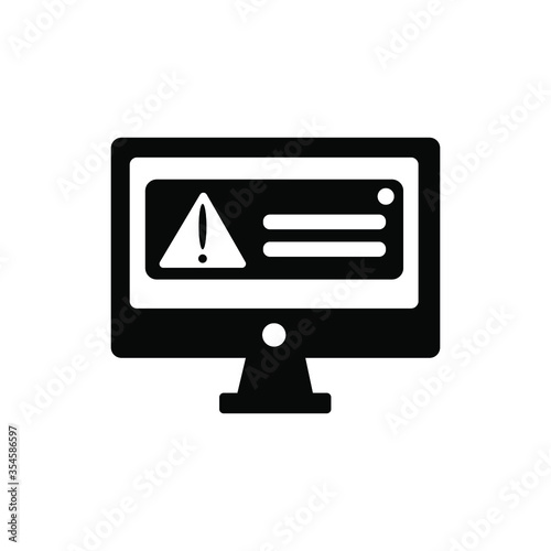 computer monitor with hand cursor