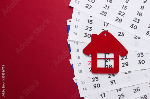 Slika na platnu Payment of rent for housing