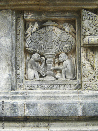 Kalpataru with Two mongkey