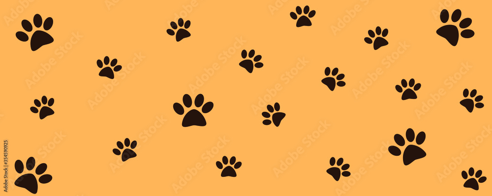 Track of cat dog tracks, footprint, design. Footprints of cat or dog . Track of cat dog tracks, footprint, design. Footprints of cat or dog .