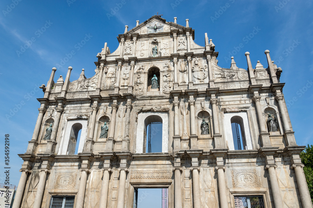 Macau Church Ruins