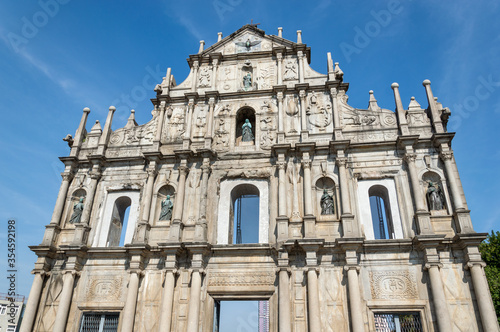 Macau Church Ruins
