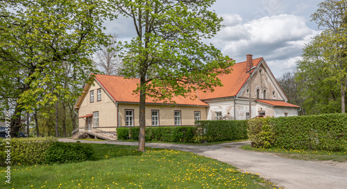 stone manor in estonia