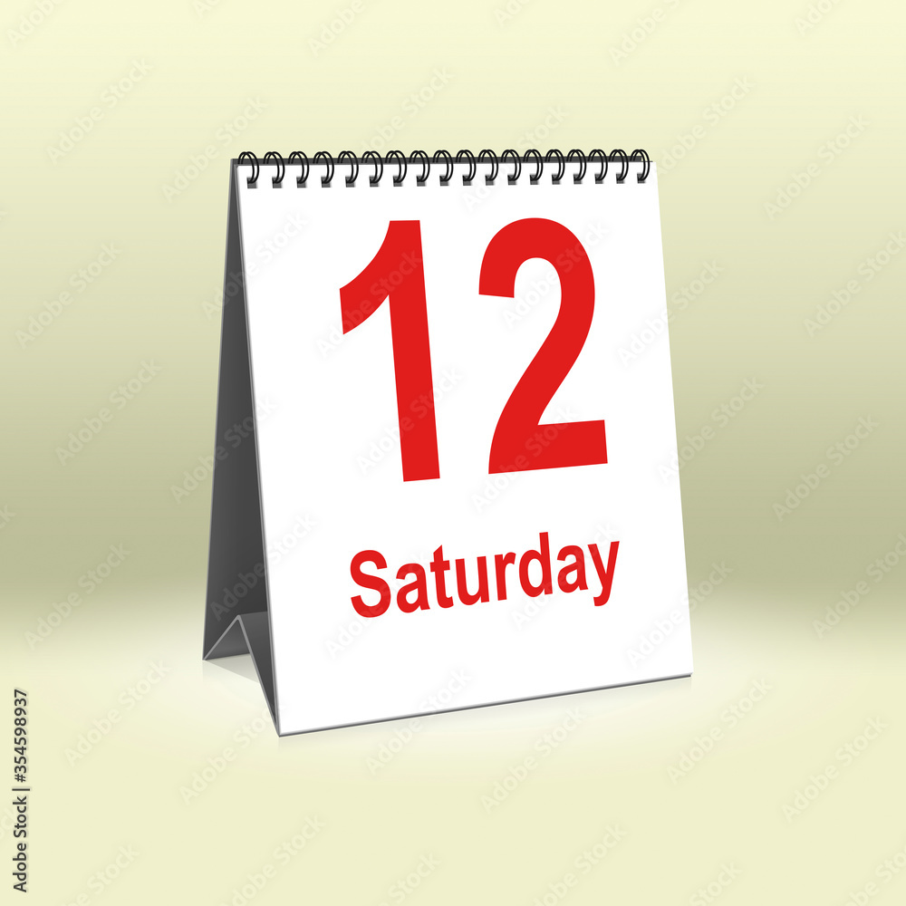Saturday 12th Saturday 12th