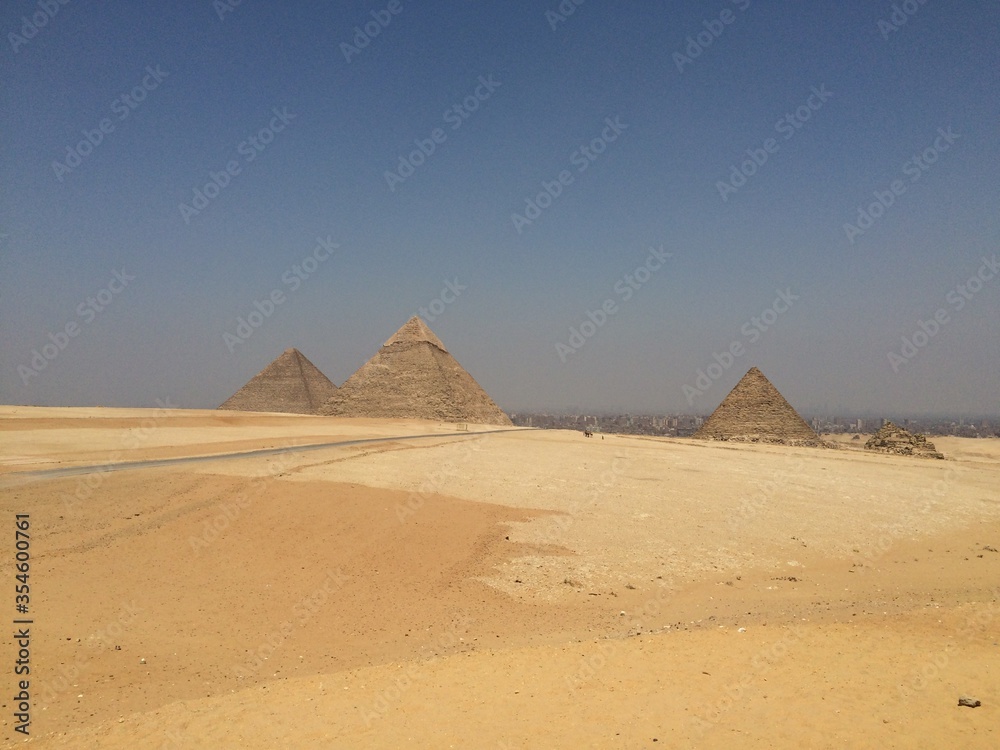 Die Pyramiden in Gizeh, Ägypten