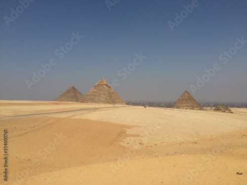 Die Pyramiden in Gizeh, Ägypten