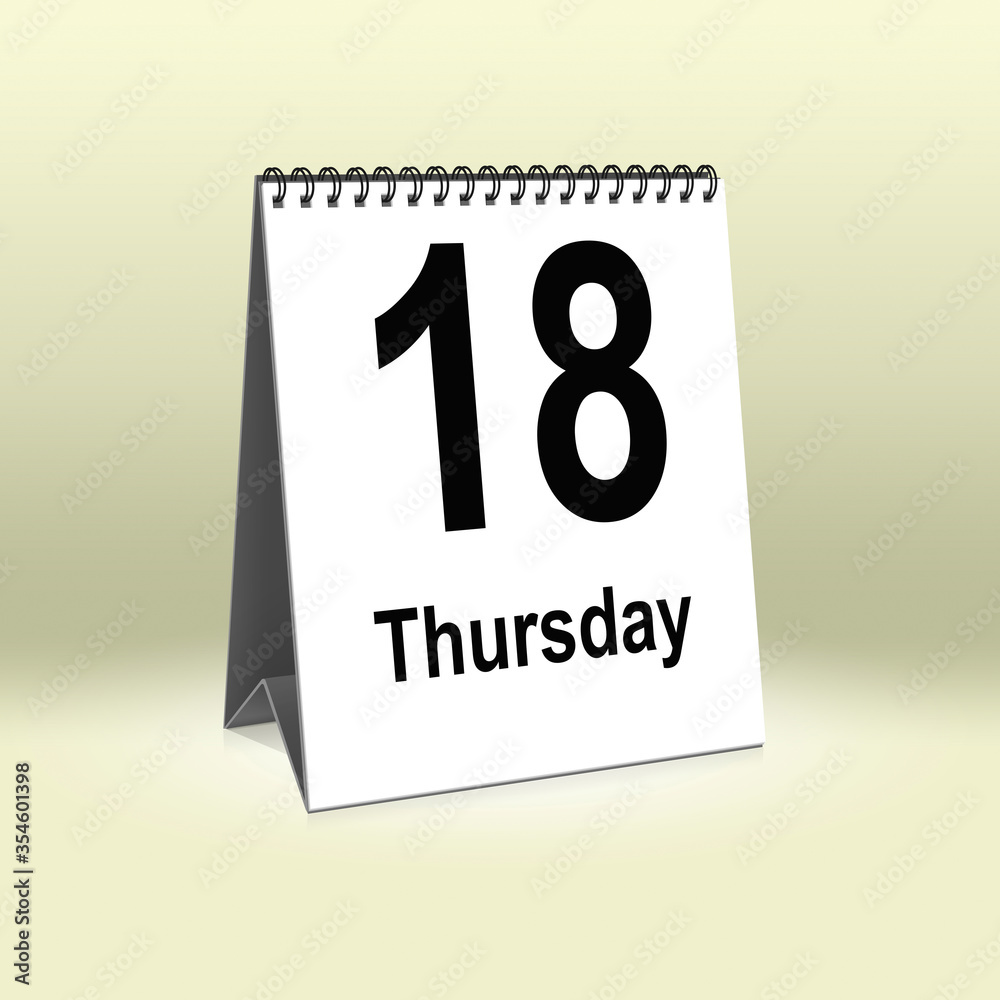 Thursday 18th Thursday 18th