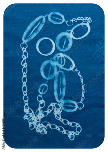 Cyanotype photography, solar photo, special photography method 