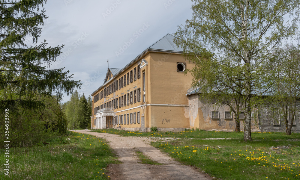 old building in estonia