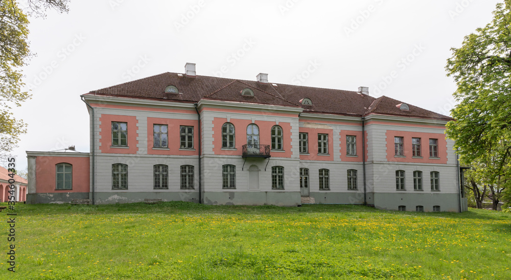 old stone manor in estonia