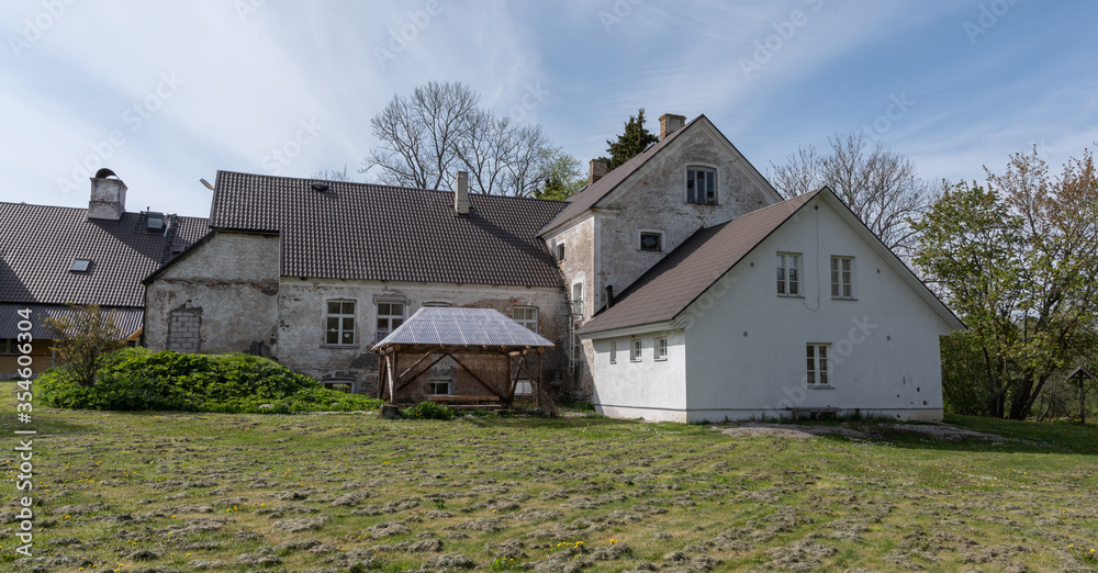 Obraz premium old building in estonia