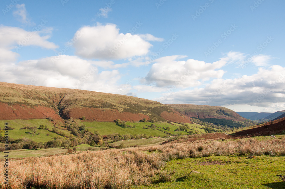 Brecon beacons in the Autumn