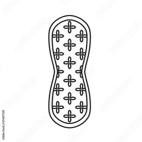 panty liner icon- vector illustration