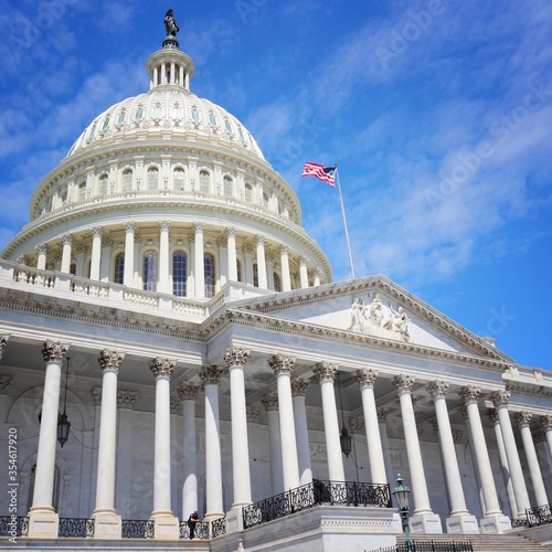 US National Capitol in Washington DC photo