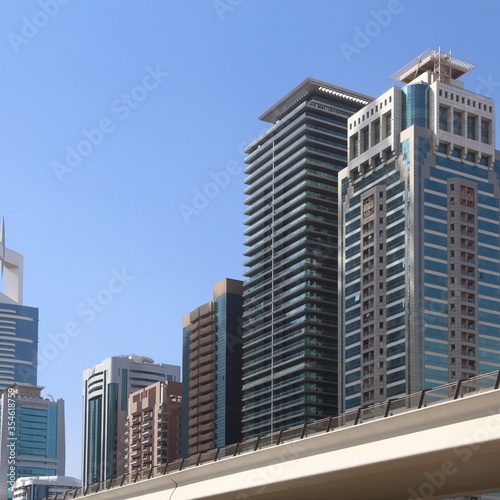 Dubai skyscrapers © Tupungato