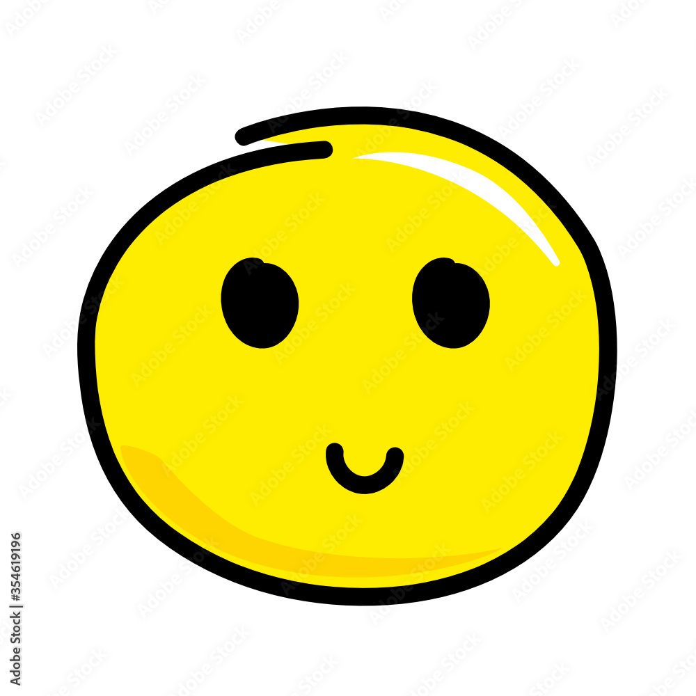 Fototapeta premium smiley icon vector set