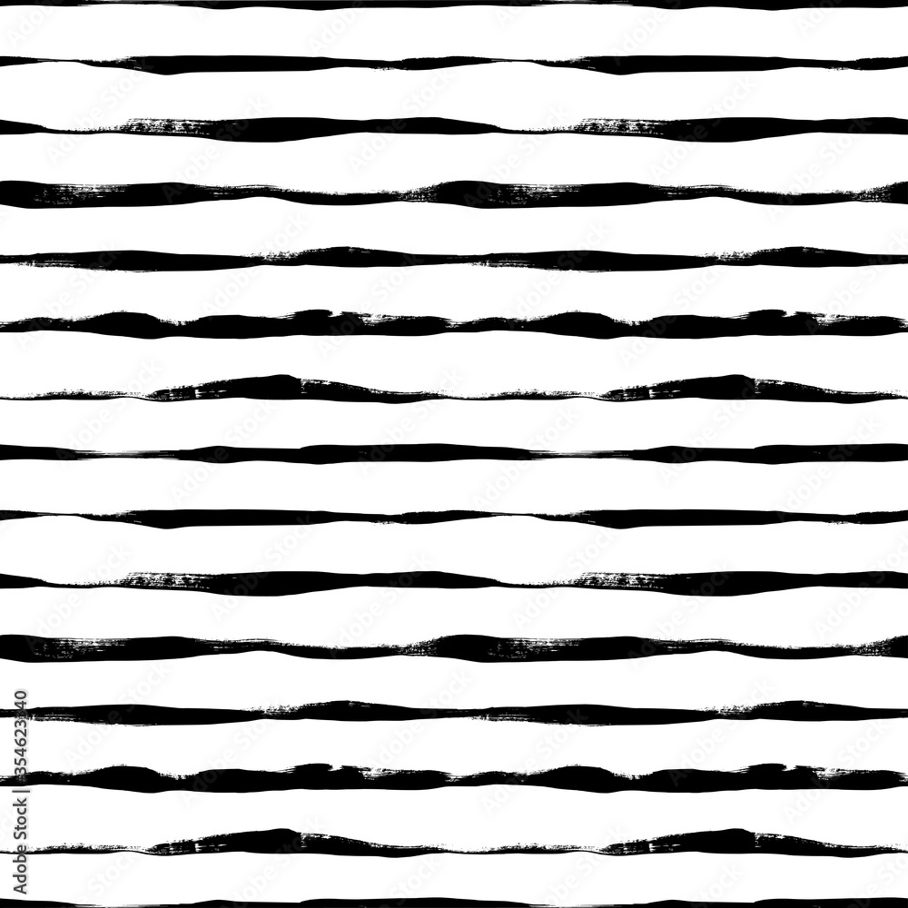 Wavy grunge lines vector seamless pattern. Horizontal brush strokes, straight stripes or lines. Wavy grunge lines vector seamless pattern. Horizontal brush strokes, straight stripes or lines.