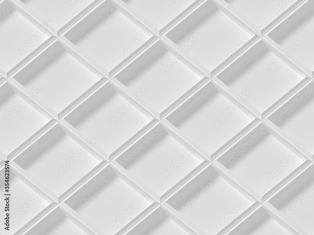 Abstract white three dimensional background. Abstract white three dimensional background.