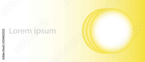 Best design for your ad, poster, banner gradient yellow vector background template. Modern design with abstract style