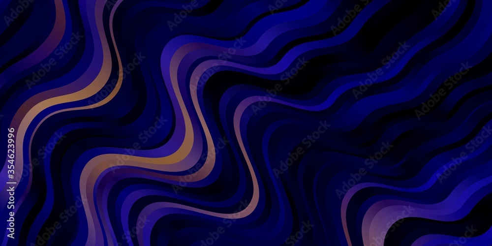 Dark Blue, Red vector layout with circular arc. Bright illustration with gradient circular arcs. Pattern for commercials, ads. Dark Blue, Red vector layout with circular arc. Bright illustration with gradient circular arcs. Pattern for commercials, ads.