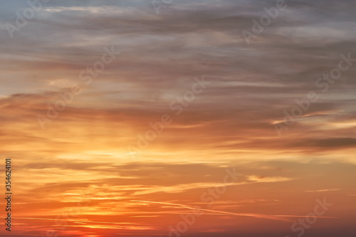 Cloudscape by sunset over Stara Zagora, Bulgaria © Yana