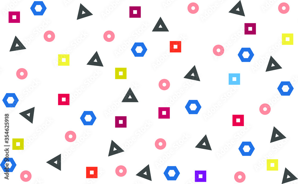 The pattern of Geometric on a white background. Illustration pattern from Geometric. The pattern of Geometric on a white background. Illustration pattern from Geometric.