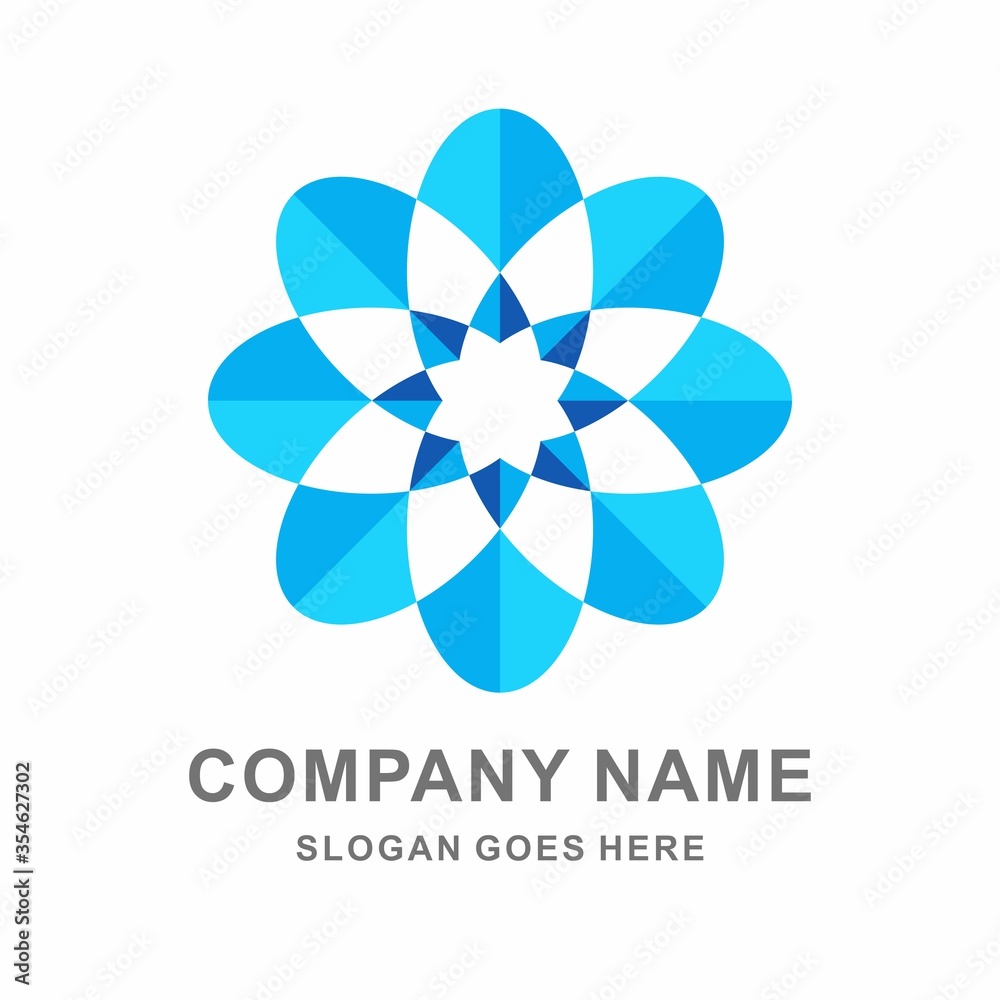 Flowers Cosmetic Fashion Beauty Business Company Vector Logo Design Flowers Cosmetic Fashion Beauty Business Company Vector Logo Design