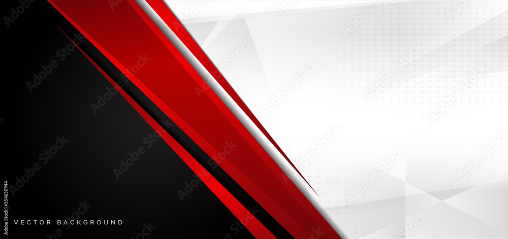 Red White Vector Art Graphics freevector
