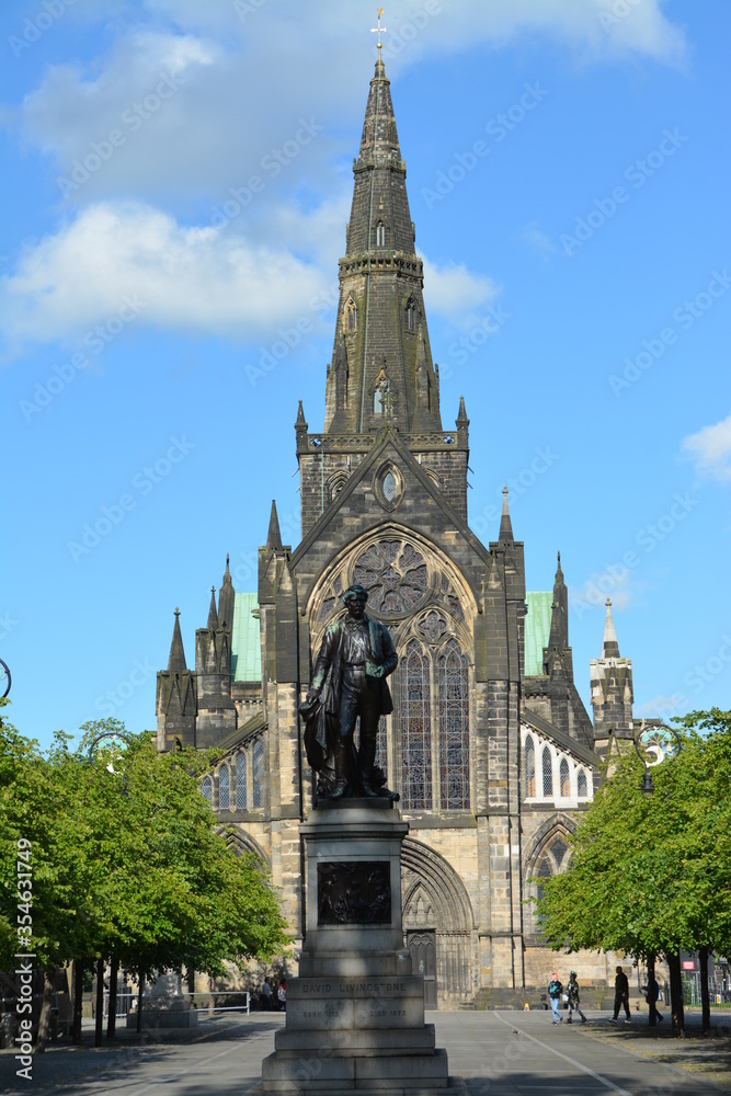 Fototapeta premium グラスゴーの大聖堂