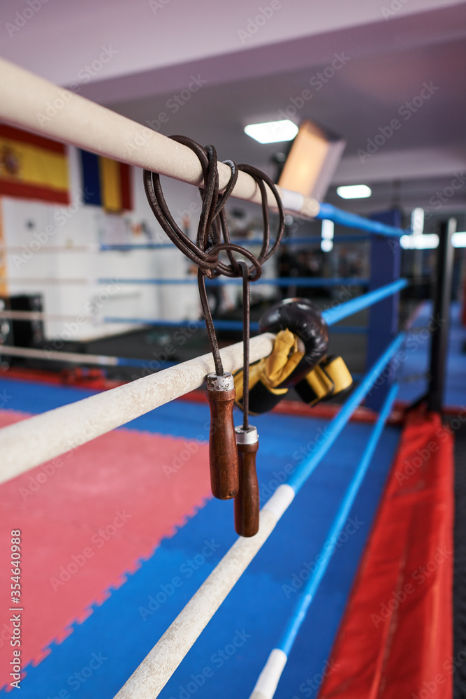 Naklejka premium Kickboxing equipment