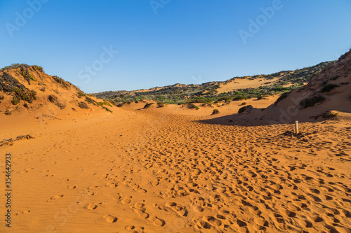 Sandy coast at Alentejo