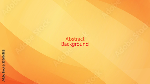 Warm tone and Orange color background abstract art vector