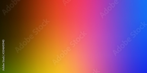 Light Multicolor vector abstract layout. Colorful illustration in halftone style with gradient. Sample for your web designers.