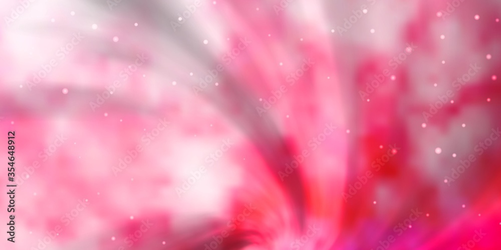 Light Pink vector background with small and big stars. Modern geometric abstract illustration with stars. Best design for your ad, poster, banner. Light Pink vector background with small and big stars. Modern geometric abstract illustration with stars. Best design for your ad, poster, banner.