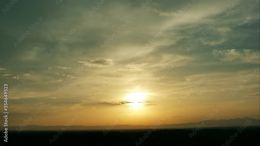 Time Lapse of Sunset with Colorful dramatic sky Time Lapse of Sunset with Colorful dramatic sky